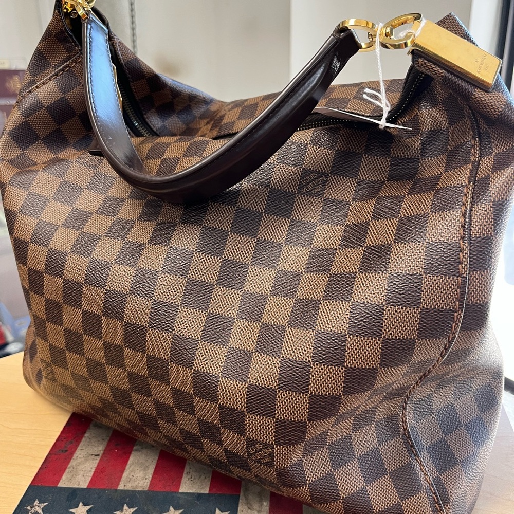 Louis Vuitton Damier Ebene Mint Original Box Dustbag Entrupy Certificate - Picture 14 of 14